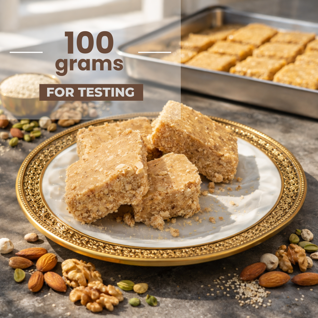 100 gram Sukhdi Sample